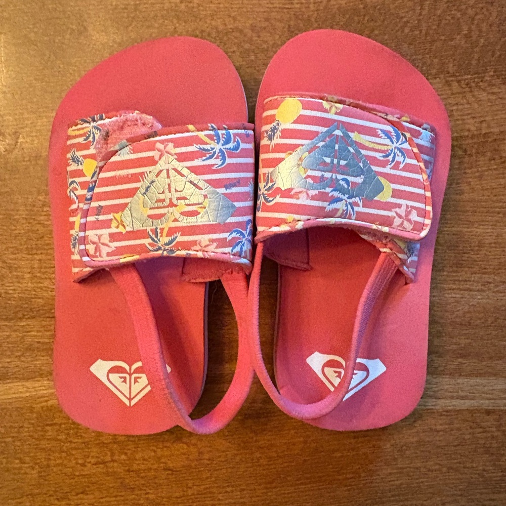 Roxy Toddler Pink Sandals